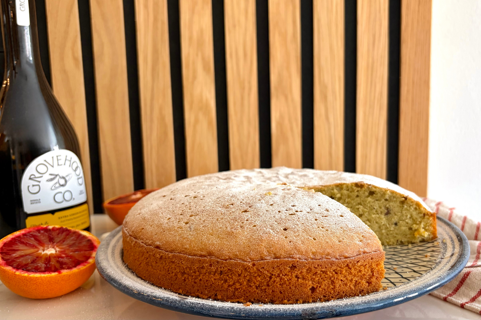 Blood Orange Olive Oil Cake
